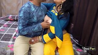 Desi Pari aunty gets banged for money with intense Hindi audio action