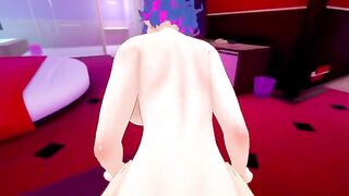 Lady Nagant fucks a huge cock in an animated scene