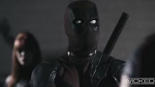 Deadpool, Yelena, and Taskmaster fuck Black Widow in a hardcore foursome