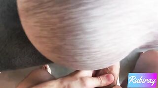 Fit step sister does her yoga with the best POVs and gets creampied