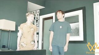 Young and sexy Melody Marks fucked by a huge Asian cock in HD