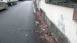 Milf fucks Italian guy for five hundred euros