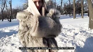 Walking the dog turned into hard sex with a slut