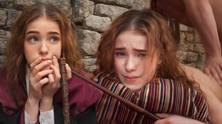 Hermione Granger accidentally fucks with magic and has to get it out by cumming