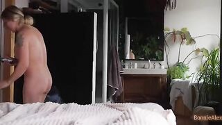 Alex found Bonnie masturbating and helped her to finish with passion