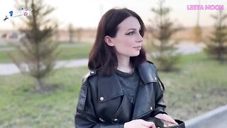 The girl next door got wet from looking at beautiful photos