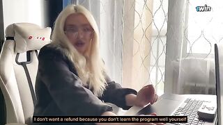 The misunderstanding with a tutor was resolved with a passionate encounter