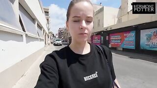 A guy fucked me in El Arenal, Mallorca chambermaid interrupted