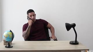 I met an agent who wanted to see my impressive 18 years old cock