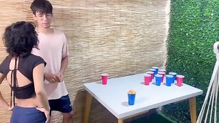 A simple game between stepbrothers ended with a hot and steamy encounter