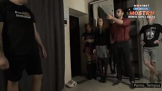 The hottest school orgy with teachers, straight from a steamy Russian fantasy