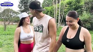 A girl was walking with her friend in the park when they met a stranger who offered them money for sex