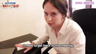 I can give you a blowjob, but I won't cheat on my boyfriend, featuring the stunning Anna Sibster, who’s no stranger to playing the perfect stepsister in steamy roleplay scenarios. Known for her captivating charm and talent for getting under your skin with