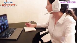 I can give you a blowjob, but I won't cheat on my boyfriend, featuring the stunning Anna Sibster, who’s no stranger to playing the perfect stepsister in steamy roleplay scenarios. Known for her captivating charm and talent for getting under your skin with