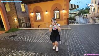 A cute stranger from Italy creampied me with pepperoni
