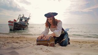 The true treasure was under Captain Sweetie Fox's panties, a surprising climax
