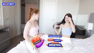 Two step sisters get their asses smashed by robbers on a sofa