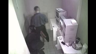 The girl was photographed during sex at work unknowingly