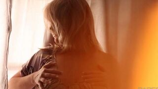 Relaxing big boobs massage for a sexy blonde, featuring a naughty student in HD quality