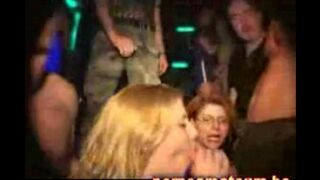 Bunch of wet pussies in the club where everyone gets fucked