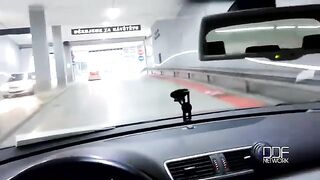 I gave a ride to a beautiful girl and got a hot blowjob in the car