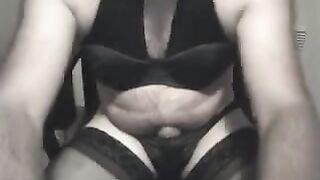 While jerking off, the second hand goes to the ass hole - hot casting