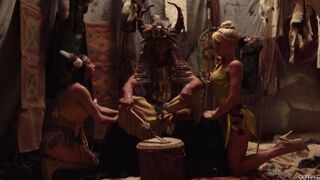 Heroes of fairy tales fucked with red-haired girls in 60 FPS