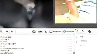 A married couple enjoy each other on webcam show
