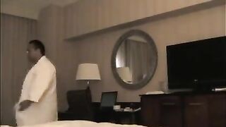 He undressed a whore in the hotel room and got intimate
