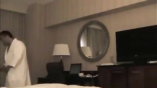 He undressed a whore in the hotel room and got intimate