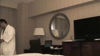 He undressed a whore in the hotel room and got intimate