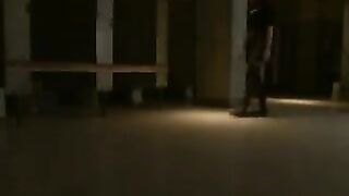 Someone has sex with a girl in the dark, it was a rough encounter