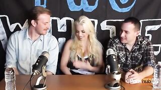 A whore woman talks about her life and her hobby in this video