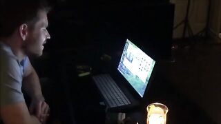 The wife got a little excited and started to attack her husband