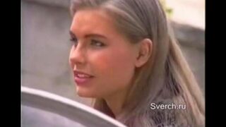 The scandalous beauty, Miss Russia 2005, got fucked by two guys