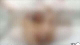 A fat guy with big cock fucks a girl with braces in hardcore sex