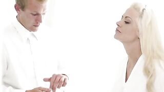 The newlyweds started their sex life right after the wedding