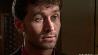 A man tied the girl and fucked her, using BDSM bondage techniques