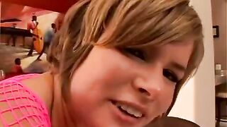 A sister is ready to get her asshole gapped by her bro and his mate