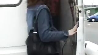 A girl seduces two guys and they fuck her together in an intense threesome