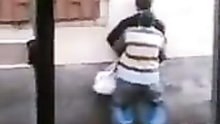I wanted to fuck on the street so they didn’t even go into the house