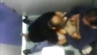 The camera in the toilet caught some spicy action with gays getting it on