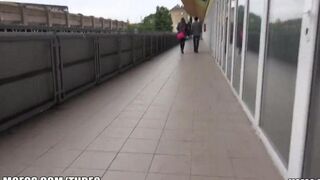 Caught a girl at the station and fucked her hard. No regrets