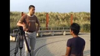 An Indian girl is having sex with two guys