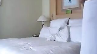 A girl was fucked by her fingers and she loved it very much