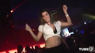Students threw a party and got wild with each other