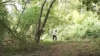 A girl ventured into the forest and ended up having sex with a maniac