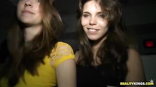 A group sex party in the nightclub is more than just a fantasy