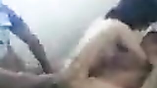 Young and sexy Asian has sex with two guys in threesome