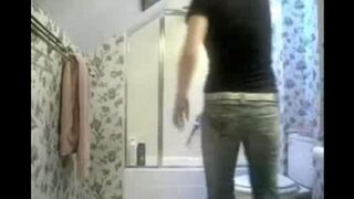 I peed in the toilet and a secret camera filmed me